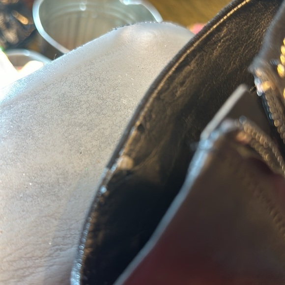 Vintage pair of leather suede and bling boots. Fashion boots. Size 4.​​ - Picture 7 of 8